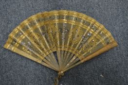 Decorative fan.