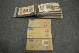 A good collection of first day covers to include two issues of GB first day cover 1955 having two