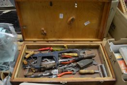 Tool box and contents.