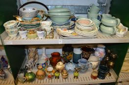 A quantity of decorative and household china.