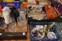 Decorative china and glassware etc.