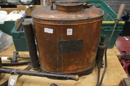 An old back pack sprayer.