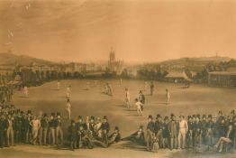 G. H. Phillips after Drummond and Basebe, 'The Cricket Match between Sussex and Kent at Brighton',
