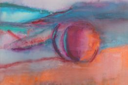 Jeff Hoare (1923-2019) British, 'Crest of a Wave', gouache, titled verso, 14.5