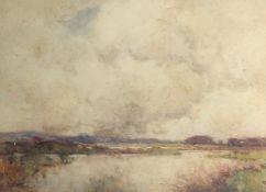 Adam Edwin Proctor (1864-1913) British, a moorland landscape, watercolour, signed and dated 1912,