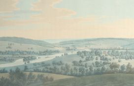 Joseph Farington (1747-1821), 'Fawley Court and Henley', aquatint, 9