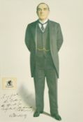 A Sphinx print, 'Colonel Sir Charles Wakefield', dedicated in ink, 10