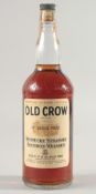 OLD CROW KENTUCKY STRAIGHT BOURBON. 70 British Proof.