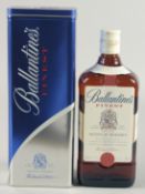 BALLENTINES BLENDED SCOTCH WHISKY. 70cl in a tin box.