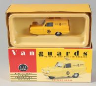 VANGUARDS. MINT CONDITION AND BOXED RELIANT REGAL.