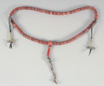 AN EARLY ISLAMIC BEAD NECKLACE.