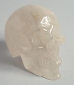 A ROCK CRYSTAL SKULL. 3.5ins