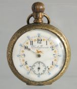 A PAUL JEANNAU POCKET WATCH.
