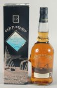 OLD PULTENEY SINGLE MALT SCOTCH WHISKY, 12 year old, 70cl, boxed.