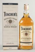 TEACHERS SCOTCH WHISKY, 1 litre boxed.
