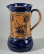A ROYAL DOULTON STONEWARE JUG 