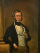 Early 19th Century English School, a portrait of a young gentleman, oil on canvas, 14