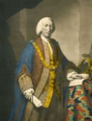 John Dixon, 18th Century mezzotint, A portrait of William Beckford, 13.5