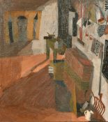 Mary Mabbutt (b. 1951) 'Joe's Studio', oil on canvas, signed and inscribed verso and dated 1986, 15