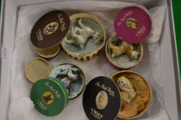 Four Wade Whimsies from Lady and the Tramp with original boxes.