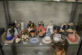 A good group of 20th century collectable china to include Doulton figurines, Lladro figures,
