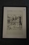 Tim Marwood, original artwork for Thomas the Tank Engine, framed and glazed.