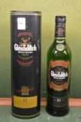 Glenfiddich malt whisky, boxed.