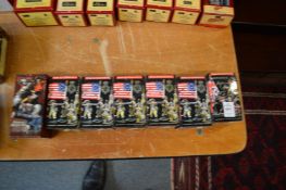 King and Country series seven boxed figures, as new.