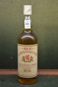 High Commissioner whisky, one bottle.