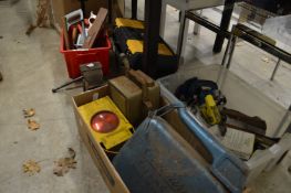 A quantity of tools.