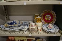 Meissen and other decorative china.