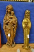 Two religious figures.