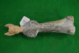 Chinese terracotta figure.