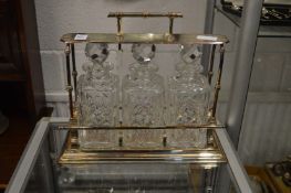 A silver plated plated tantalus.