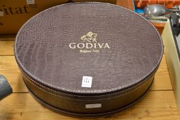 A leather effect box.