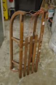 An old sledge.