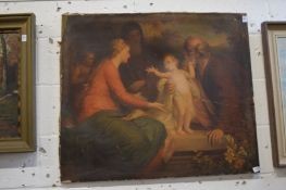Presentation of the infant christ, print, unframed.