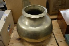 Chinese bronze circular vessel.