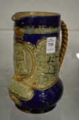 A Royal Doulton Nelson commemorative jug.