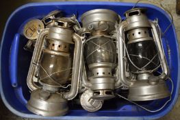 Quantity of paraffin lanterns.