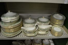 A quantity of Wedgwood Gold Columbia dinnerware.