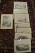 After David Roberts, a set of eight prints of the Holy Land.