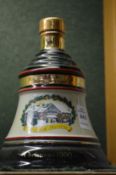 Bells whisky decanter Christmas 1990.