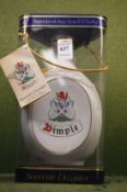 Dimple Commonwealth games whisky decanter, boxed.