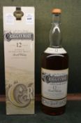 Cragganmore malt whisky, boxed. (seal broken).