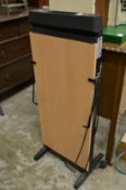A trouser press.