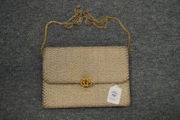 A ladies evening bag.