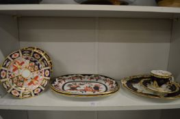 Crown Derby and other decorative china.