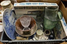 Decorative glassware, china etc.