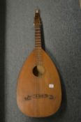 A lute.